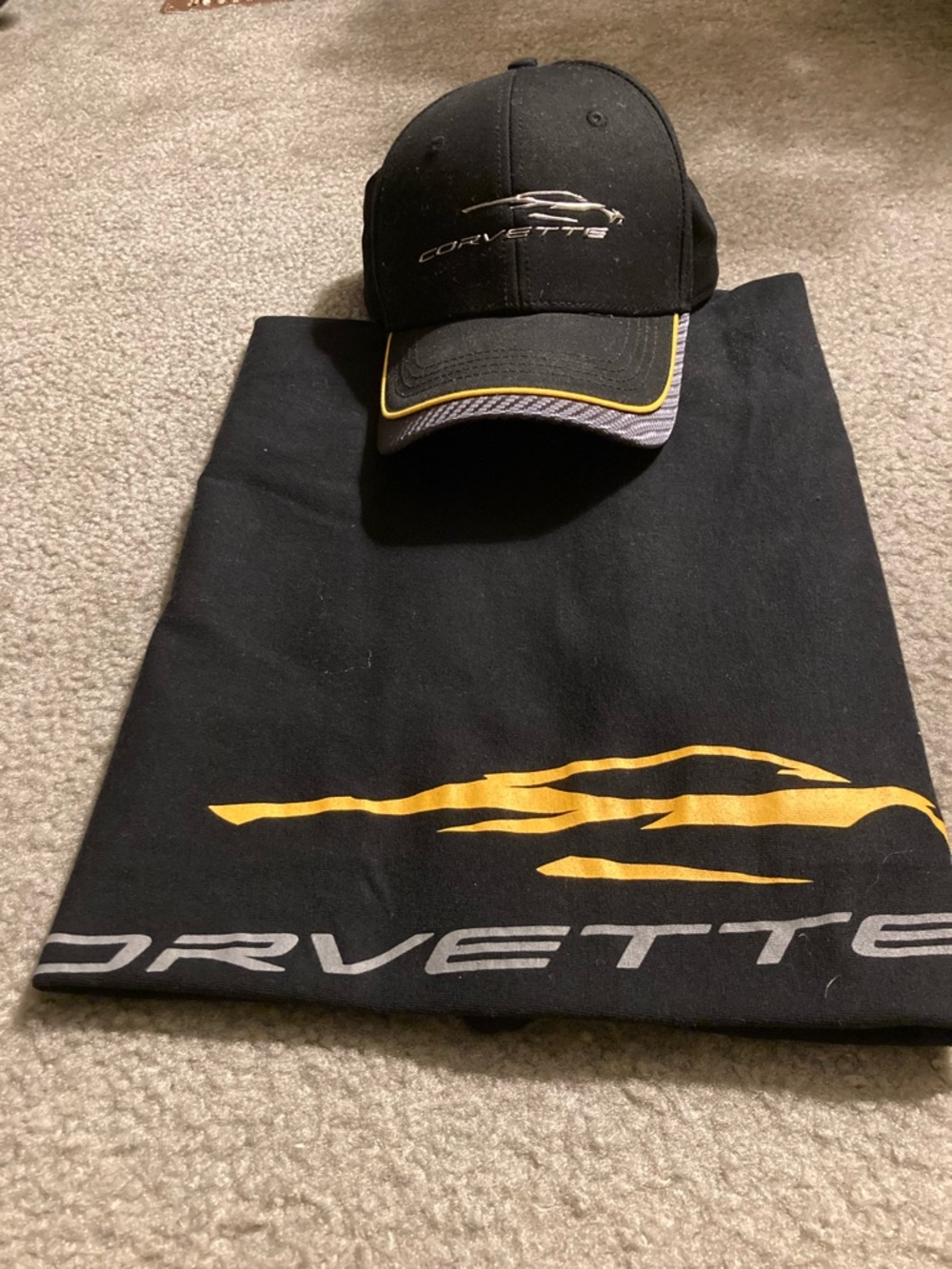 Corvette cap with XL tee